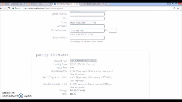 How to Set Up Your WordPress.org Website on BlueHost 2017 with FREE Domain (Tutorial for Beginners) смотреть онлайн