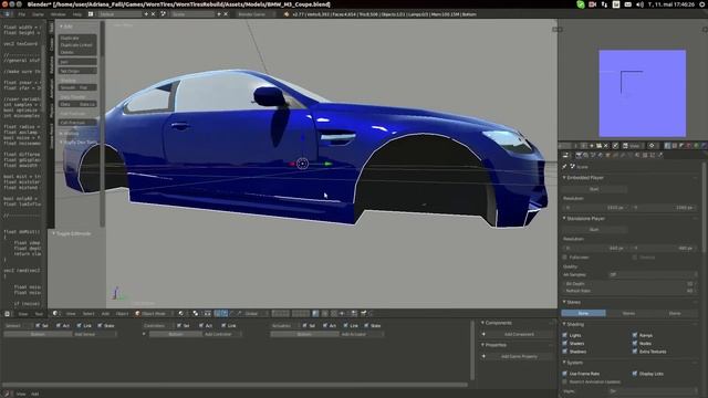 Tutorial - Model BMW M3 Coupe E92 in Blender | Part 29 смотреть онлайн
