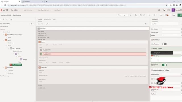 All type of select list search in oracle apex | Oracle apex all select list search смотреть онлайн