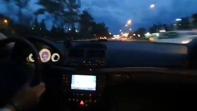 Mercedes-benz w211 5.5 kompressor night tbilisi #georgia смотреть онлайн