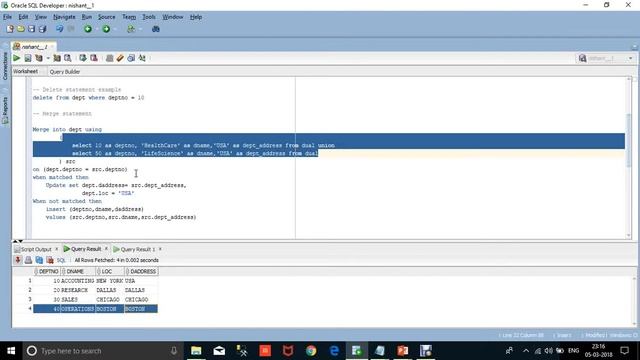 SQL DML (By Industry Experts) смотреть онлайн