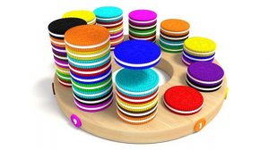 Учим Цифры с Цветными Печеньками Обучающие Видео Для Детей