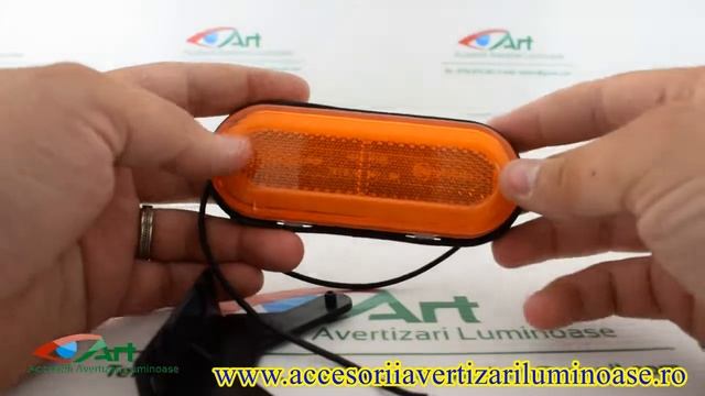 Lampa gabarit galbena tip neon W198-1399 cu suport WAS смотреть онлайн