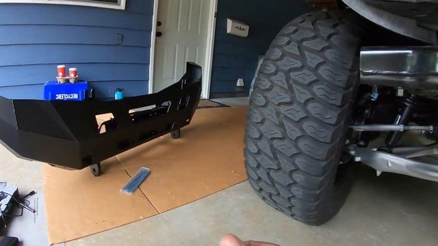 HOW TO INSTALL AFTERMARKET FRONT BUMPER ON YOUR FORD BRONCO *2022 BIG BEND BUILD* смотреть онлайн
