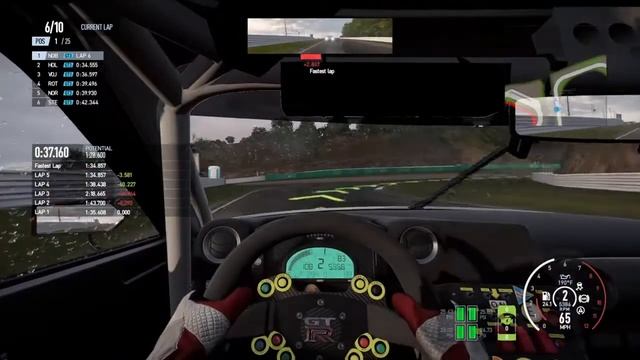 Project Cars2 GT3 NISSAN R35 GT-R NISMO SPORTSLAND SUGO смотреть онлайн