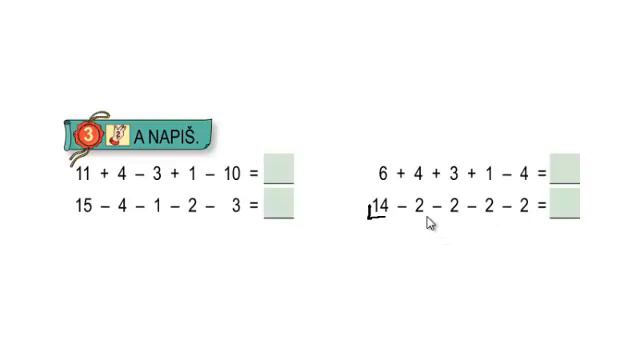 Matýskova matematika 3.díl, strana 25, cvičení 1,2,3,4 смотреть онлайн