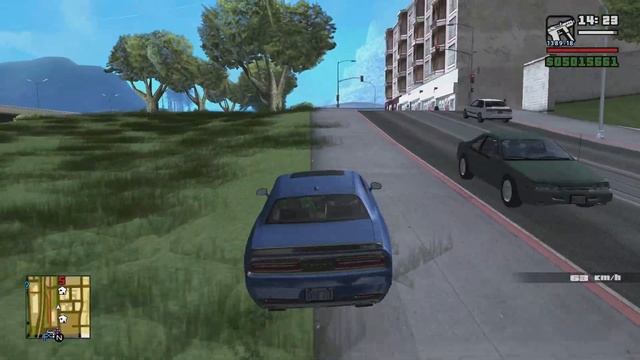 Обзор Модов GTA San Andreas - ToonFX Cartoony Effects [#531] смотреть онлайн