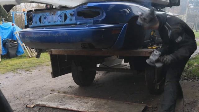 280hp RWD, Dorifto Micra Part 1 Converting from 4WD to RWD смотреть онлайн