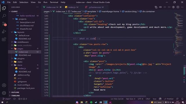 Building my NEW Portfolio website using NUXT JS - Day 3 смотреть онлайн