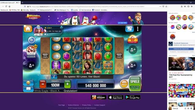 Billionaire Casino Gameplay Rocking Rex ( Bet:500M) смотреть онлайн