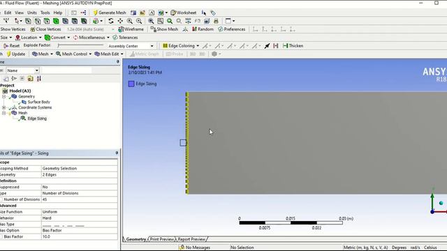 ANSYS Workbench Tutorial | 2D Geometry | Structural Mesh | ANSYS DesignModeler смотреть онлайн