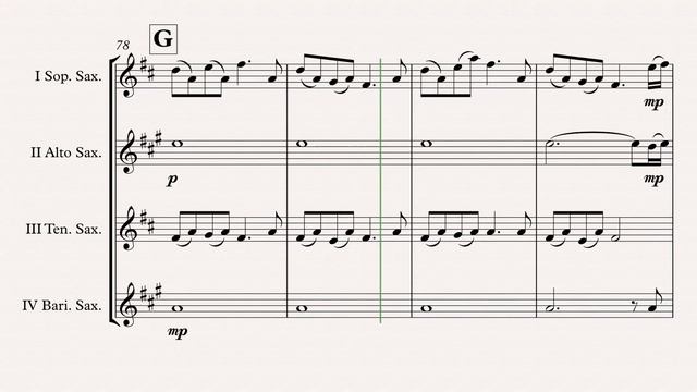 „The Polar Express“ Sax. Quartet (SATB) arr. Adrian Wagner (Alan Silvestri) смотреть онлайн