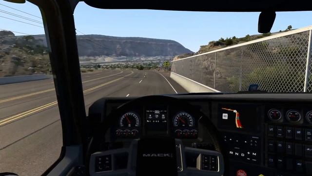 [ATS 1.40] Дальнобой по США на руле Logitech g923 смотреть онлайн