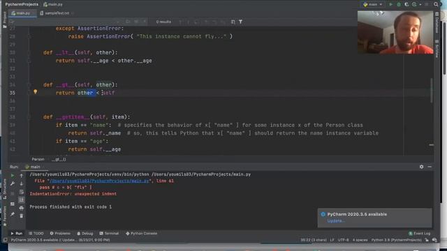 Python Programming: Lesson 38 - Private Variables смотреть онлайн