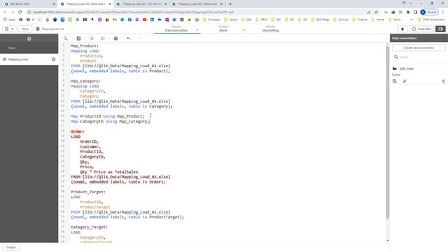 Qlik_039: Mapping Load in Qlik Script : Map FieldName Using Map_Table_Name смотреть онлайн