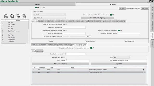 KSuse Sender 2.8.3 Анкета для локальных ссылок (Русская версия) смотреть онлайн