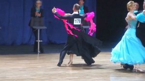 Танго. Категория Сеньоры 1. Спортивные бальные танцы. Tango. Sports ballroom dancing.