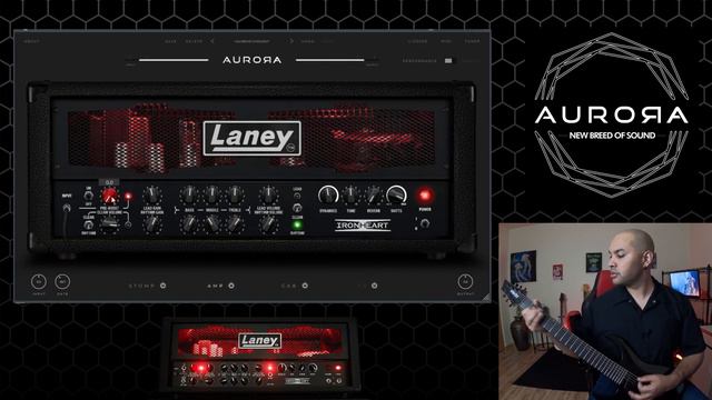 LANEY IRONHEART AMP SIM - Aurora DSP - 2024 Demo and Overview смотреть онлайн