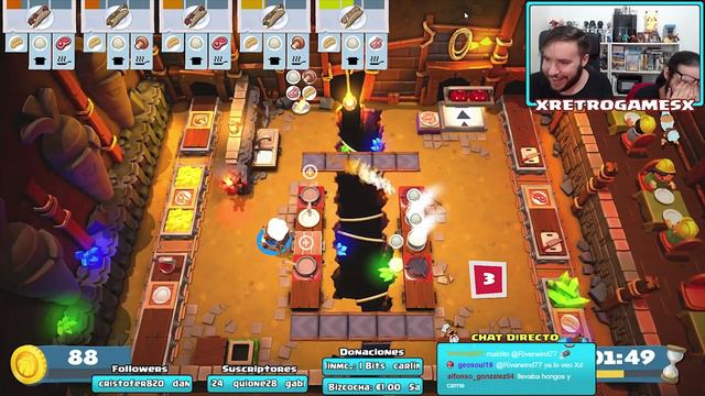 PC l OverCooked 2 l Coop l #10 l ¡AL FINAL NO ERA TANTO EL MAPA DE KEVIN!