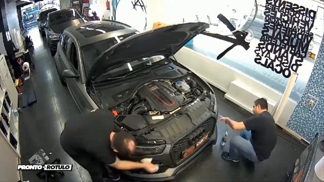 A que alucinas con este Audi RS6 Plus en Gris Grafito Mate Metalizado! Car Wrapping by Pronto Rotul смотреть онлайн