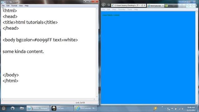 HTML Basics » Part 2 | Body Attributes & Break Tag смотреть онлайн