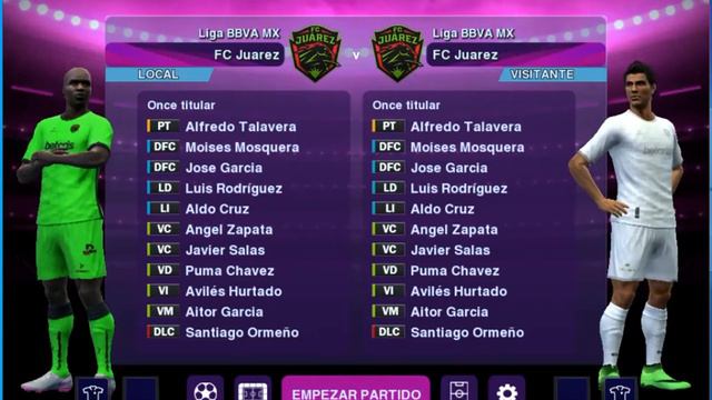 FC JUAREZ KITS 23/24 - PES 2013 смотреть онлайн