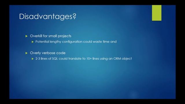 ORM Frameworks смотреть онлайн