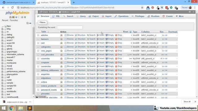Run E-commerce Project in Laravel 5.8 (Part 1 - 150) смотреть онлайн