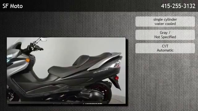 2013 Suzuki Burgman 400 ABS Only 3 (three) miles !! - San Francisco смотреть онлайн