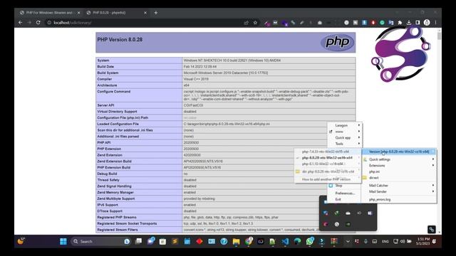 How to Install PHP 7 in Lragon | Instal php7 in laragon | How to Upgrade Your PHP Version смотреть онлайн