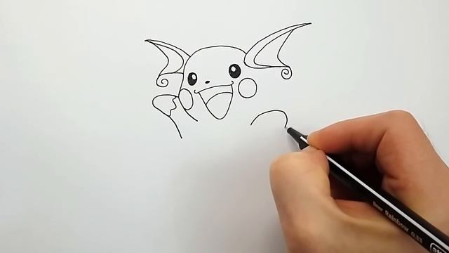 Рисуем Покемона Райчу | Как Нарисовать Покемона | Персонажи Аниме смотреть онлайн