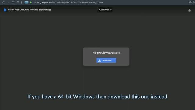 Remove One Drive from File Explorer in Windows 10 with One Click! смотреть онлайн