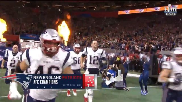 Super Bowl LIII Team Entrances смотреть онлайн