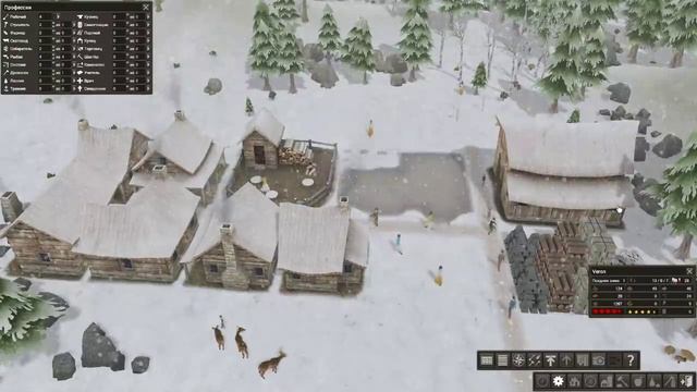 Обзор Banished + Геймплей. Стратегия в стиле легендарных Settlers. смотреть онлайн