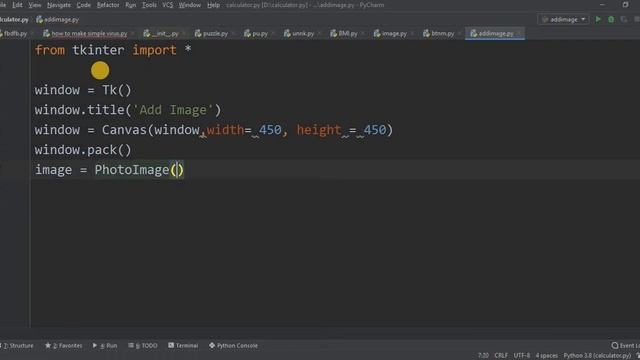 How to Add image in #Python смотреть онлайн