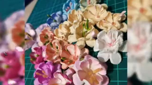 Цветочки своими руками. Скрапбукинг смотреть онлайн