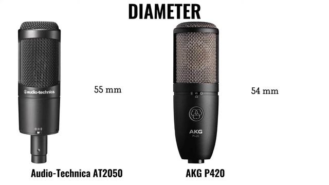 Audio-Technica AT2050 vs. AKG P420 Mic condenser comparison смотреть онлайн