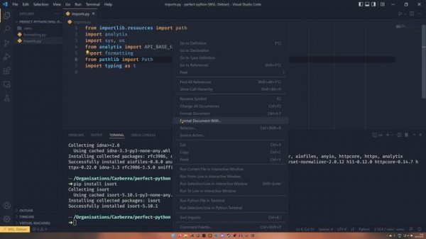 Sorting imports with isort — Perfect Python