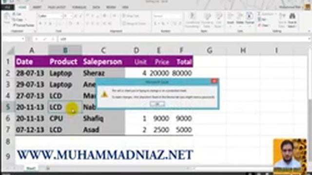How to Protect Worksheets in Microsoft Excel 2013 смотреть онлайн