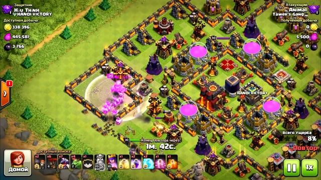 ДРАКОНЧИКИ ПОД РЕЙДЖЕМ Clash Of Clans смотреть онлайн