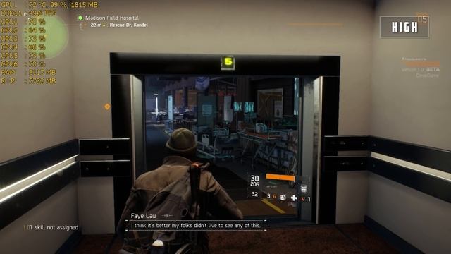 The Division Beta R9 270X - Ultra - High - Medium - Low смотреть онлайн