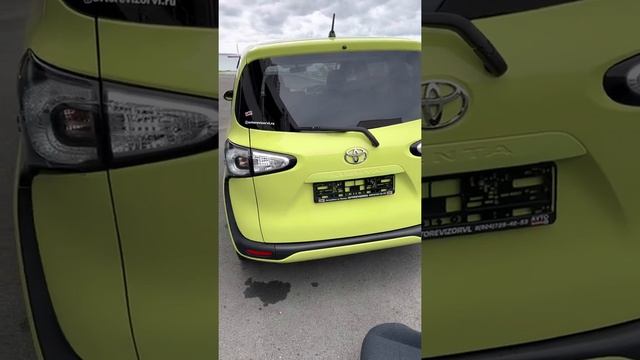 Мини обзор TOYOTA SIENTA 4WD 2016г