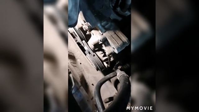 Тоета королла посторонний шум при работе двигателя. Замена помпы, ремонт генератора. смотреть онлайн