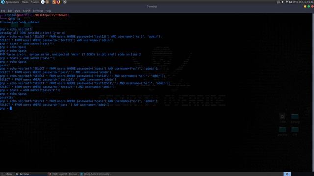 baby sql [medium]: HackTheBox Web Challenge (SQLi) смотреть онлайн