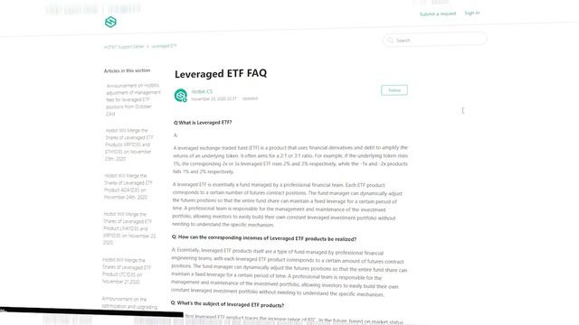 💹 Hotbit ETF Section - обзор ETF на бирже смотреть онлайн