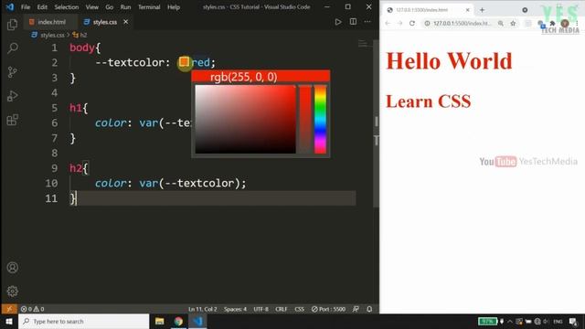 26. Variables | CSS Malayalam Tutorial смотреть онлайн
