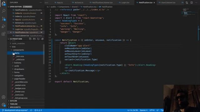 react + redux + bootstrap + typescript = app notification system! (part 3) смотреть онлайн