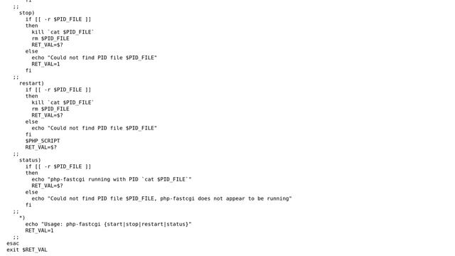 Unix & Linux: Nginx Ubuntu PHP5 - not found php-fastcgi.pid смотреть онлайн