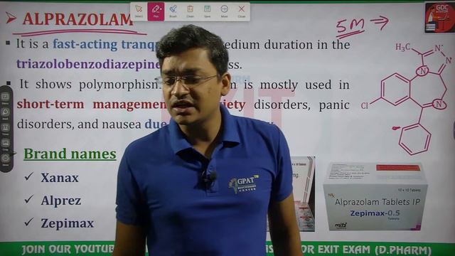 Hypnotic And Sedatives | Chapter -4 (Lecture-2) Exit Exam | D.Pharm 1st Year (ER20- 12T) смотреть онлайн