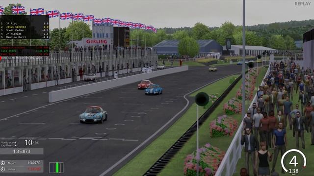 AC Goodwood Renault Alpine A110 смотреть онлайн